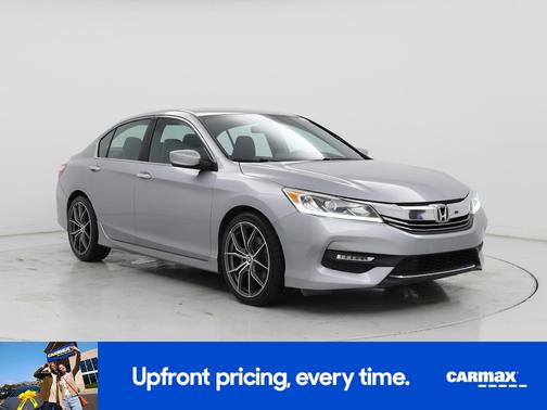 Silver 2016 Honda Accord Sport