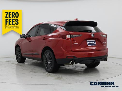 Red 2023 Acura RDX SH-AWD A-Spec Advance