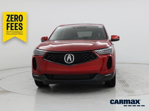 Red 2023 Acura RDX SH-AWD A-Spec Advance