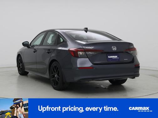 Gray 2025 Honda Civic Hybrid Sport