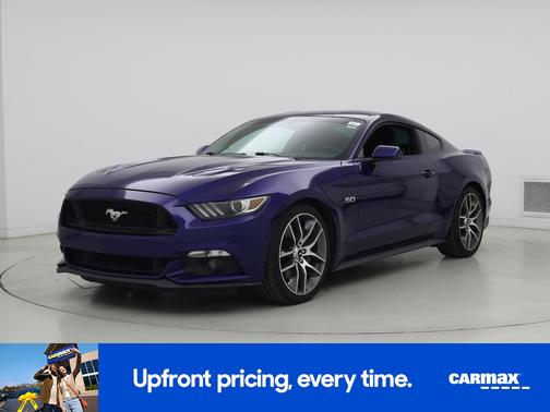 Blue 2015 Ford Mustang GT Premium