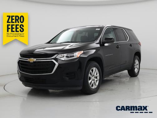 Black 2021 Chevrolet Traverse LS