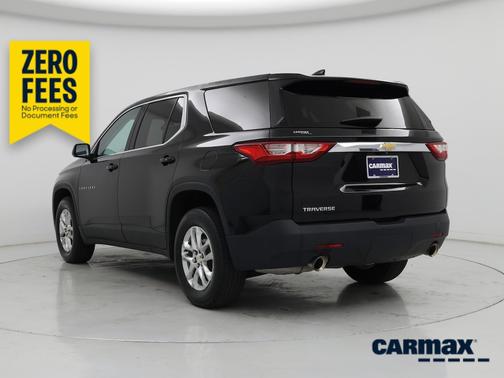 Black 2021 Chevrolet Traverse LS