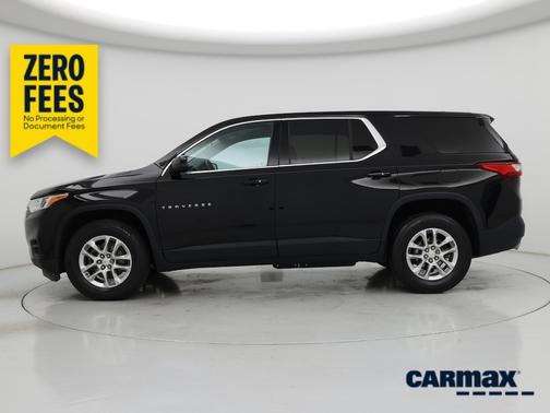 Black 2021 Chevrolet Traverse LS
