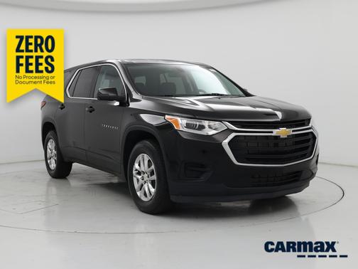 Black 2021 Chevrolet Traverse LS