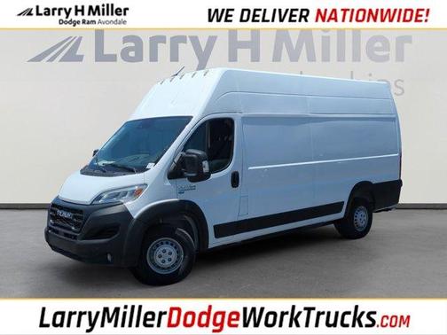 Bright White Clearcoat 2024 RAM ProMaster 3500 Delivery Van BEV Super High Roof