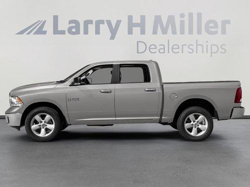 Bright Silver Clearcoat Metallic 2017 RAM 1500 Big Horn