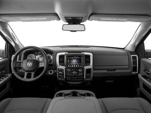 Bright Silver Clearcoat Metallic 2017 RAM 1500 Big Horn