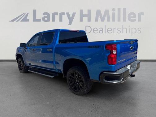 Glacier Blue Metallic 2023 Chevrolet Silverado 1500 Custom Trail Boss