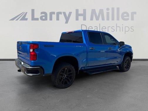 Glacier Blue Metallic 2023 Chevrolet Silverado 1500 Custom Trail Boss