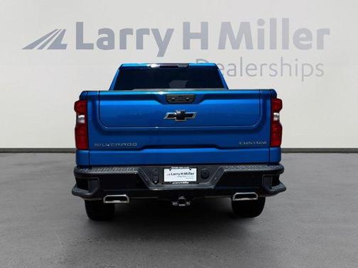 Glacier Blue Metallic 2023 Chevrolet Silverado 1500 Custom Trail Boss