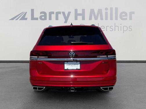 Aurora Red Metallic 2024 Volkswagen Atlas 2.0T SEL Premium R-Line