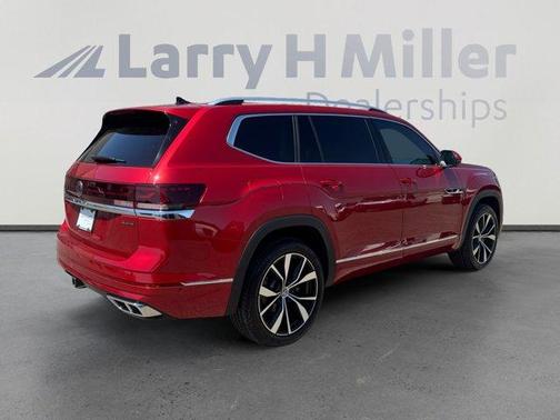Aurora Red Metallic 2024 Volkswagen Atlas 2.0T SEL Premium R-Line