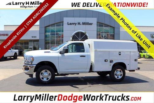 Bright White Clearcoat 2026 RAM 3500 Tradesman