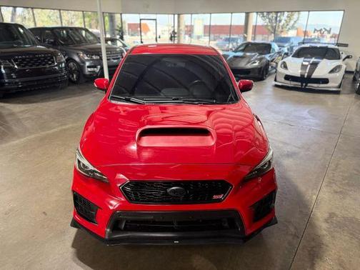Pure Red 2020 Subaru WRX STI Base