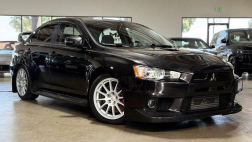Gray 2015 Mitsubishi Lancer Evolution GSR
