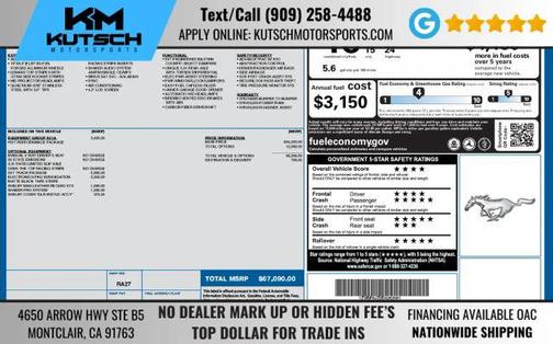 2013 Ford Shelby GT500 Base