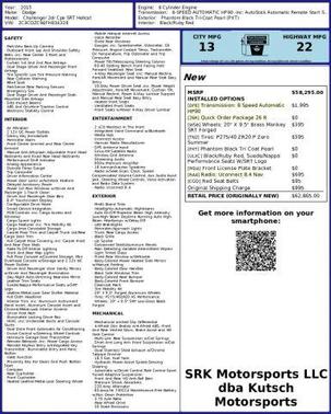 2015 Dodge Challenger SRT Hellcat