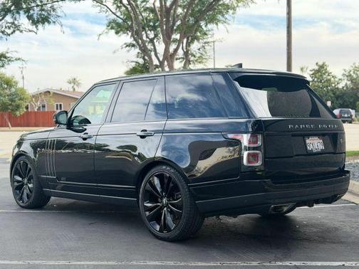 Santorini Black 2021 Land Rover Range Rover SVAutobiography Dyn Black