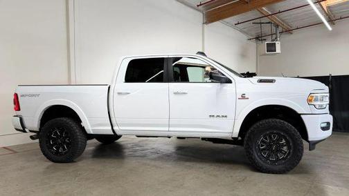White 2019 RAM 3500 Laramie