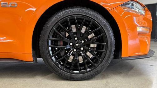 Orange 2020 Ford Mustang GT Premium