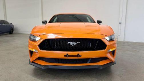 Orange 2020 Ford Mustang GT Premium
