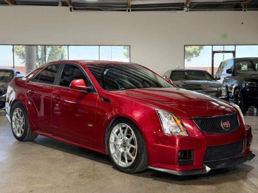 Red 2010 Cadillac CTS-V Base