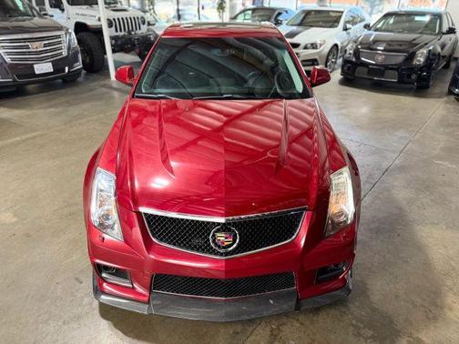 Red 2010 Cadillac CTS-V Base