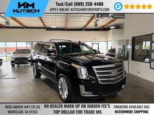 2016 Cadillac Escalade ESV Platinum
