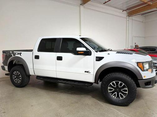 White 2012 Ford F-150 SVT Raptor