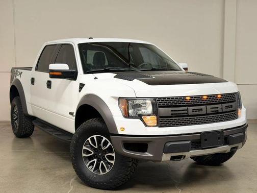 White 2012 Ford F-150 SVT Raptor
