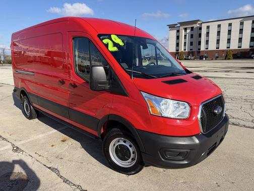 Red 2024 Ford Transit-250 Base