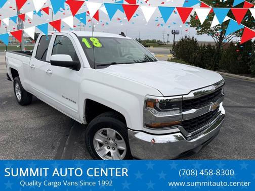 White 2018 Chevrolet Silverado 1500 LT