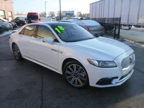 White 2018 Lincoln Continental Reserve 4dr Sedan