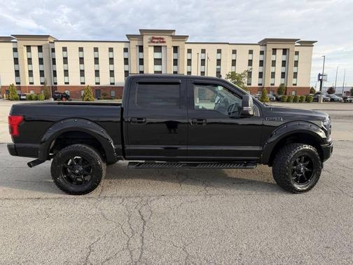 Black 2018 Ford F-150 Lariat