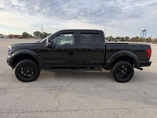 Black 2018 Ford F-150 Lariat
