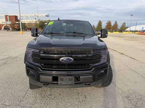 Black 2018 Ford F-150 Lariat