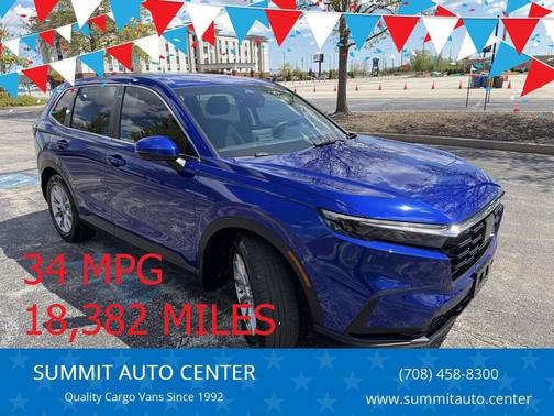 Blue 2023 Honda CR-V EX 4dr SUV