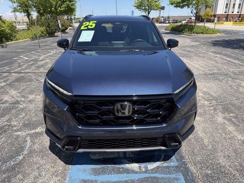 Blue 2025 Honda CR-V Hybrid Sport AWD