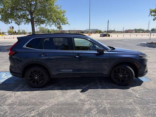 Blue 2025 Honda CR-V Hybrid Sport AWD