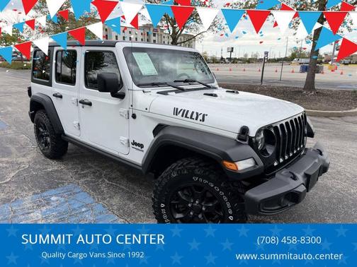 White 2021 Jeep Wrangler Willys