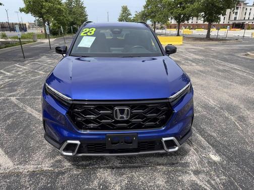 Blue 2023 Honda CR-V Hybrid Sport Touring AWD