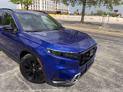 Blue 2023 Honda CR-V Hybrid Sport Touring AWD