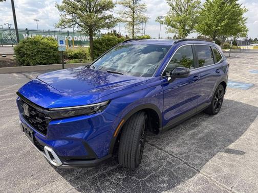 Blue 2023 Honda CR-V Hybrid Sport Touring AWD