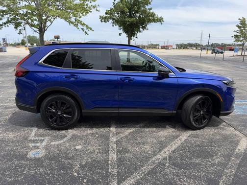 Blue 2023 Honda CR-V Hybrid Sport Touring AWD