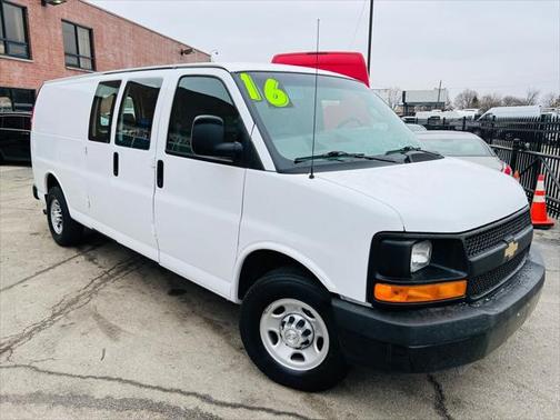 2016 Chevrolet Express 3500 3500 3dr Extended Cargo Van w/1WT