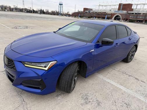 Blue 2021 Acura TLX A-Spec