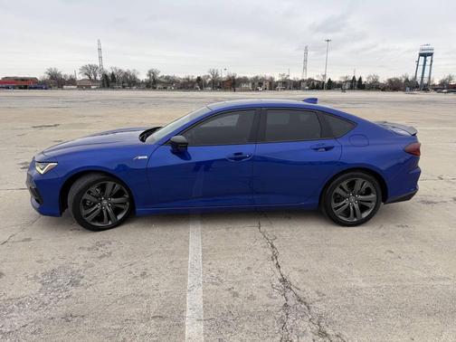 Blue 2021 Acura TLX A-Spec