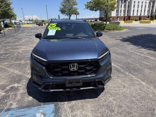 Blue 2025 Honda CR-V Hybrid Sport AWD