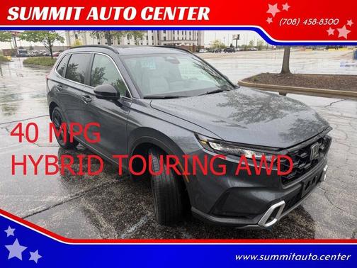 Gray 2023 Honda CR-V Hybrid Sport Touring AWD